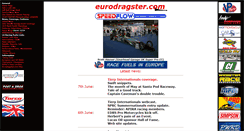 Desktop Screenshot of eurodragster.com